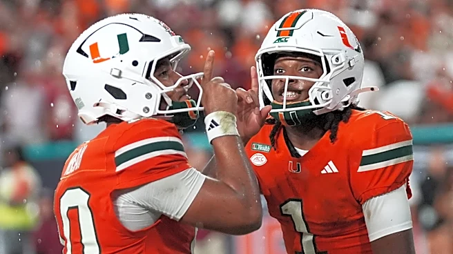 Miami rolls in its first game as No. 1 team, No. 6 Indiana hangs on in OT and No. 8 Texas Tech loses
