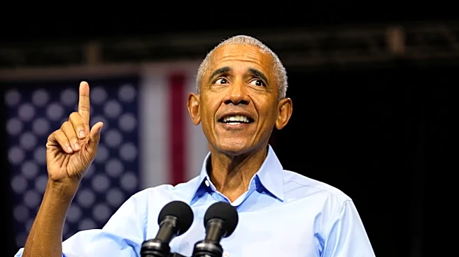 Obama, in Midwest, assails 'cruelty' and indecency from Trump and his allies in the midterm campaign
