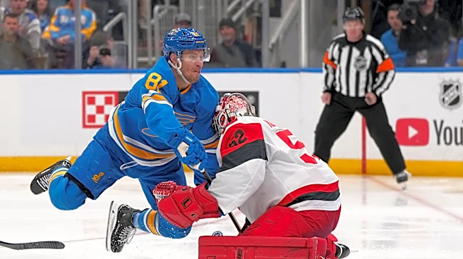 Kochetkov makes 24 saves to help the Hurricanes beat the Blues 4-0