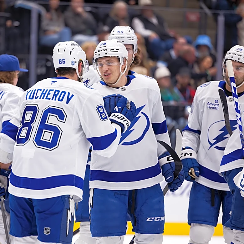 Nikita Kucherov becomes the Lightning’s career points leader, passing Steven Stamkos