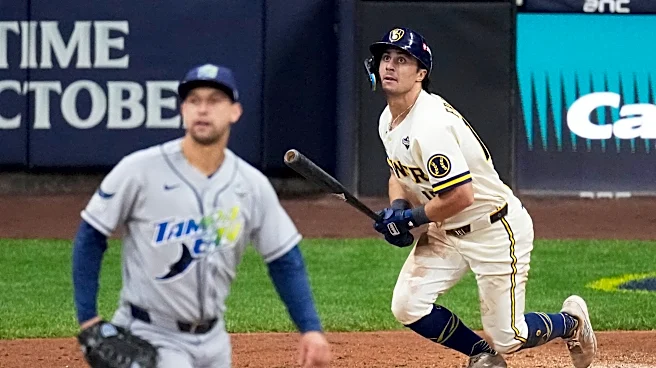 Frelick, Pratt lift Brewers to 5-4 comeback win over Rays and 2-0 World Series lead