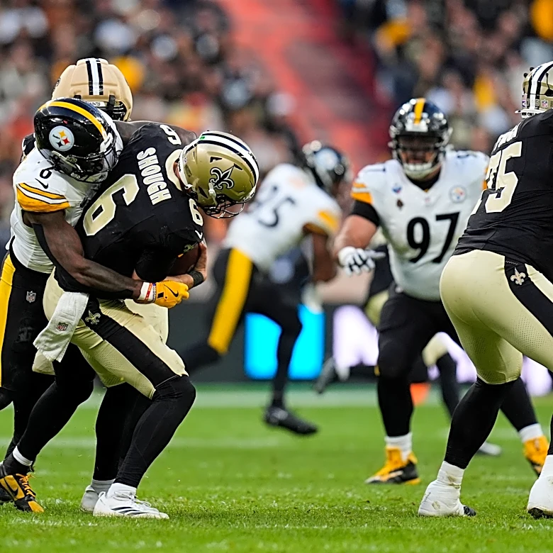 Saints rush for just 18 yards in 16-10 loss to Steelers to spoil their Paris week