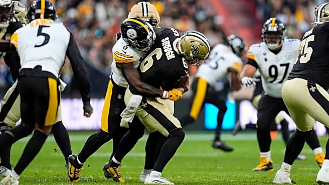Saints rush for just 18 yards in 16-10 loss to Steelers to spoil their Paris week
