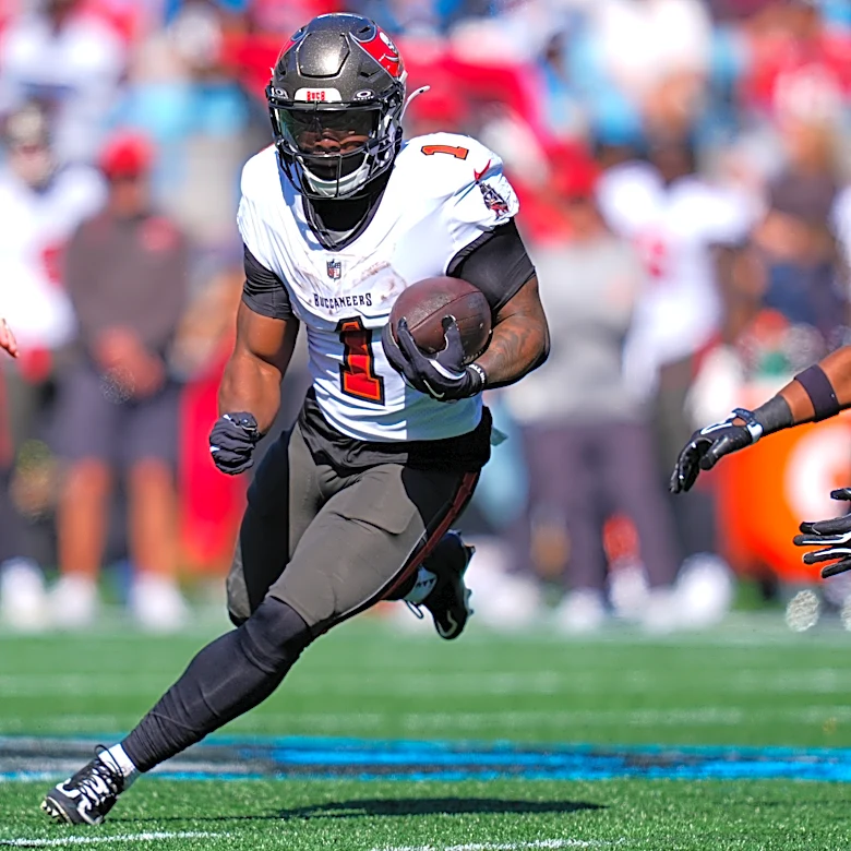 Bucky Irving runs for 2 TDs and Bucs force 4 turnovers in 43-13 rout of Panthers