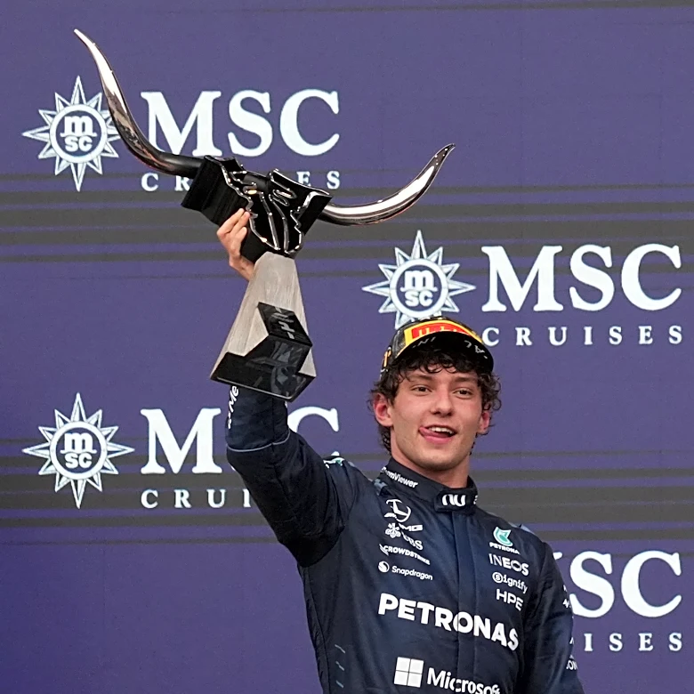Kimi Antonelli wins US Grand Prix and tightens his grip on historic F1 title chase