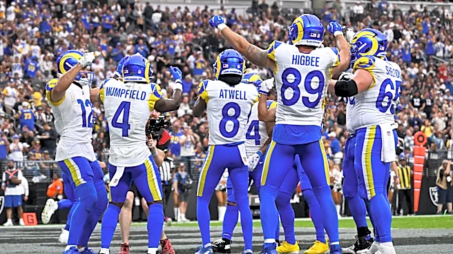 Matthew Stafford sets Rams TD pass record as Los Angeles rolls past Raiders 35-21