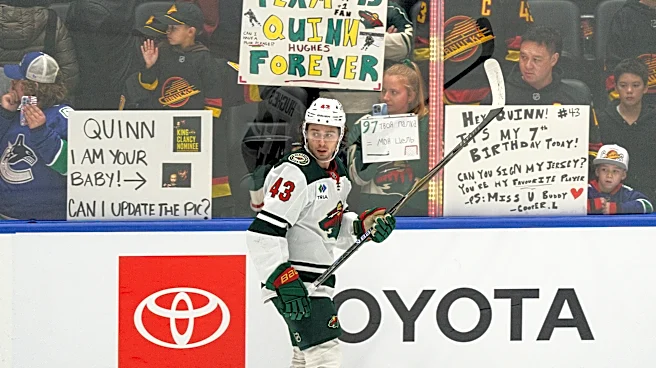 Former Canucks captain Quinn Hughes booed in Vancouver return with Wild