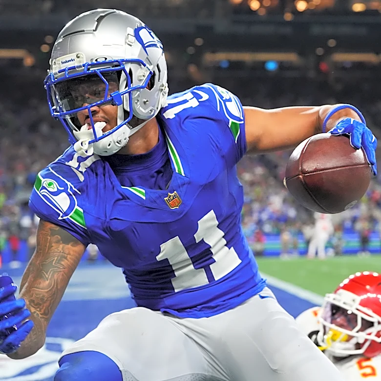 Jaxon Smith-Njigba has 150 receiving yards and a score in the Seahawks' 20-3 win over the Chiefs
