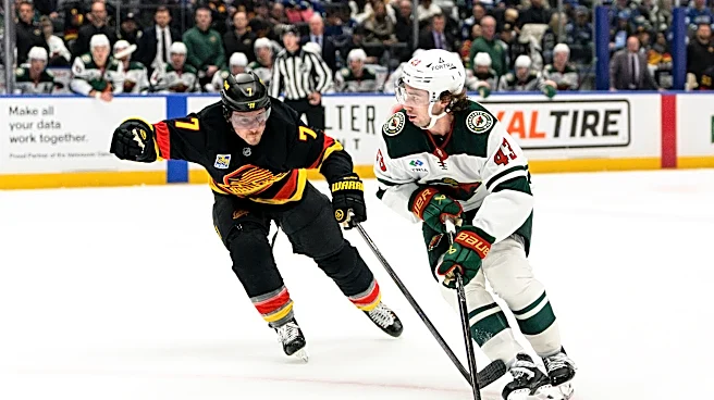 Quinn Hughes has a goal and an assist in his Vancouver return in Wild's 4-2 victory