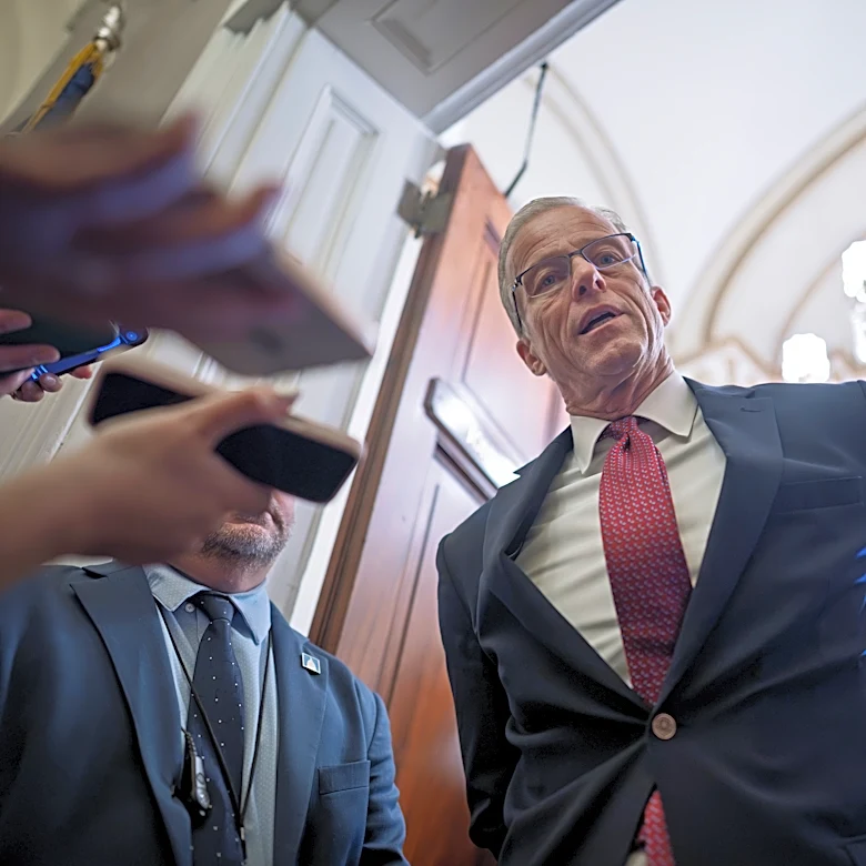 Thune makes final push in red states as he scrambles to save Republicans' Senate majority