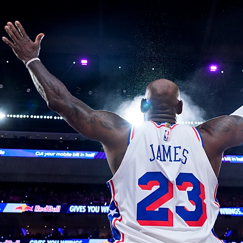 LeBron James is in Philly and that's a good thing. The 76ers title hopes still ride on Joel Embiid