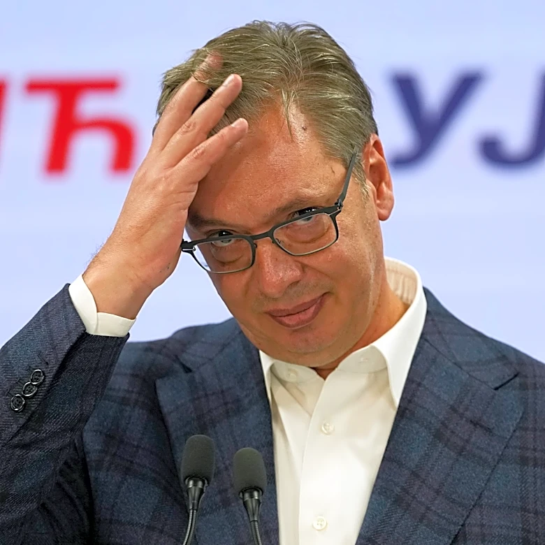 Serbia's political veteran Vucic outplayed all opponents. Then came the students