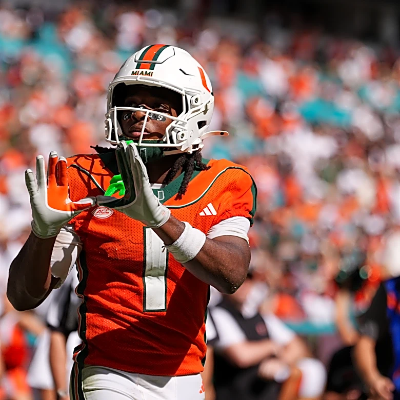 AP Player of the Week: Toney's record-setting outing for Miami earns him honor 2nd time this season