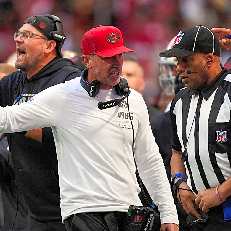 Banged-up 49ers limp into their bye week after a 29-20 loss to the Falcons
