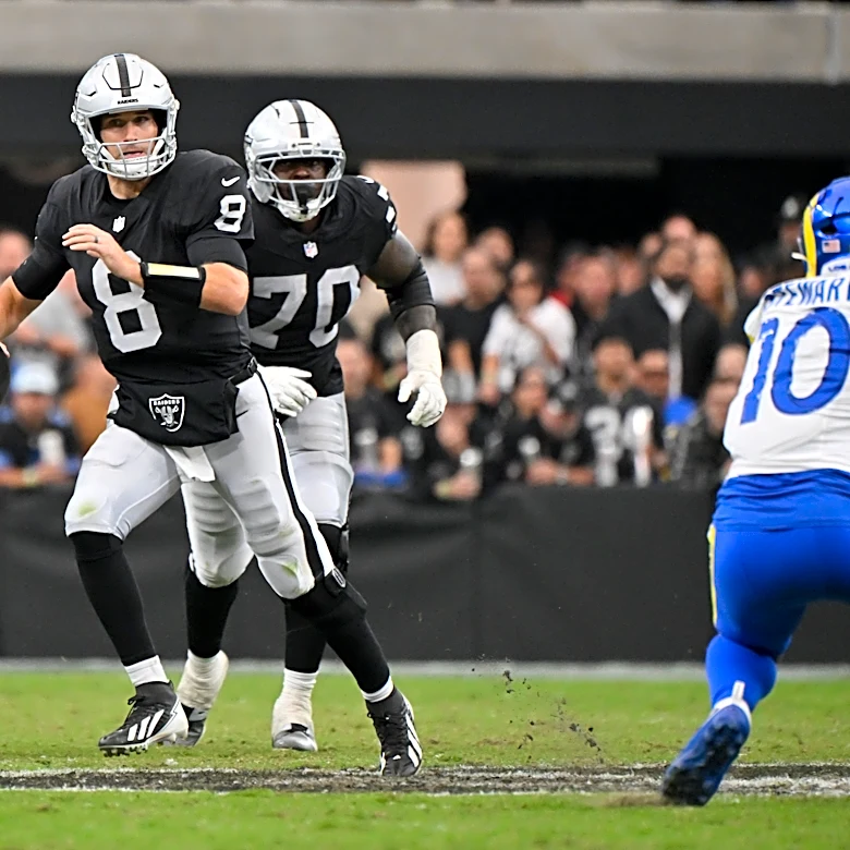 Raiders coach Klint Kubiak shuts down QB talk. Kirk Cousins remains the starter