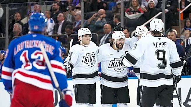 Kings continue hot Eastern Conference trip with 6-3 win over Rangers