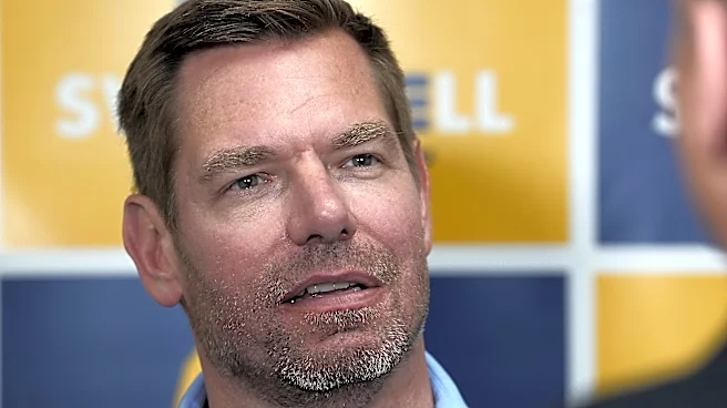 AP sources: Federal agents search Beverly Hills mansion in investigation of ex-Rep. Eric Swalwell