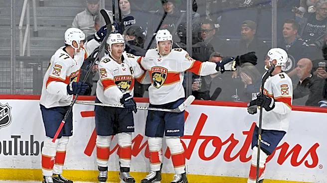 Carter Verhaeghe scores 2 goals and Panthers extend Jets' slide to 6 games with 5-1 win