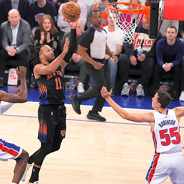 Knicks get their first win and look like the team of last spring, not the last week
