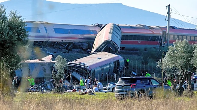 At least 30 dead in crash between two trains in central Spain, media say