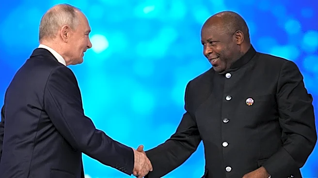 Putin seeks to expand ties with African countries at Russia-Africa summit