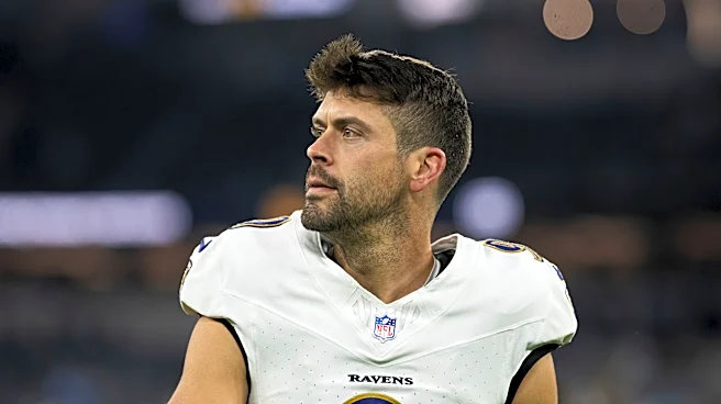 Justin Tucker joins Chiefs' practice squad after 10-game suspension for violating NFL conduct policy