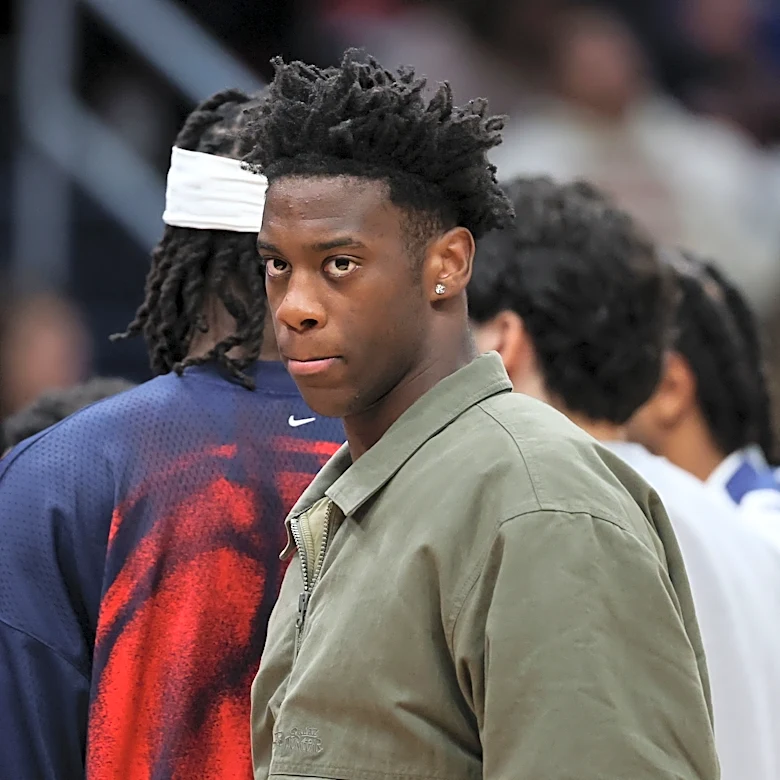 No. 1 pick AJ Dybantsa makes NBA debut for Wizards against Cavaliers