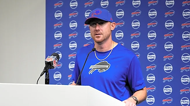 Bills coach Joe Brady questions NFL disciplinary process after Sam Franklin wins his appeal