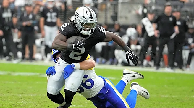 Raiders' run game sputters again as Ashton Jeanty struggles behind shaky blocking