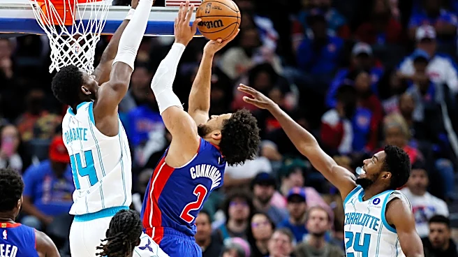 Cade Cunningham scores 30 points to help the Pistons hold off the Hornets, 97-89