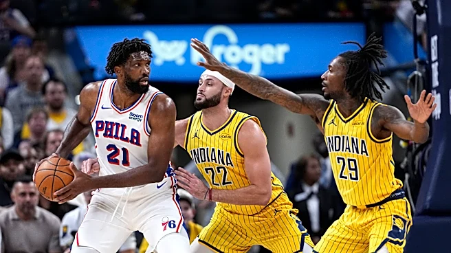 Maxey scores 27 points and leads the 76ers to a 114-109 victory over the Pacers