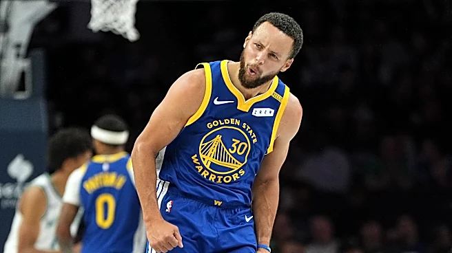 Curry scores 44 points as the Warriors hold on to beat the Timberwolves 119-114