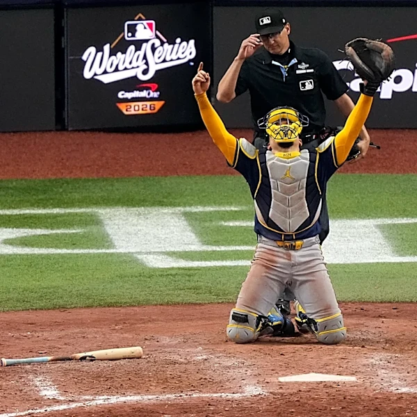 Milwaukee's William Contreras wins World Series MVP with .381 average, 10 ABS overturns