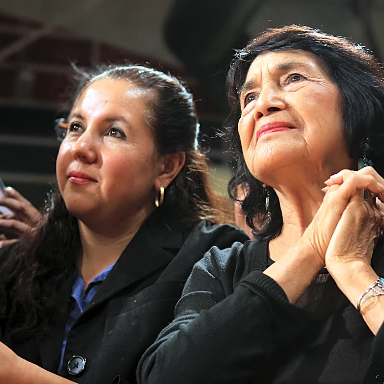 Worker rights pioneer Dolores Huerta wanted others to feel seen