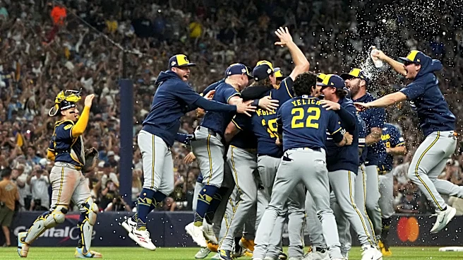 The Milwaukee Brewers are World Series champs. A look at their title, by the numbers