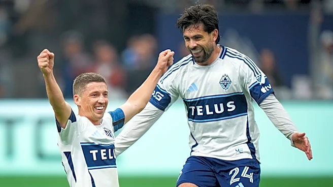 White scores 100th MLS goal as Whitecaps beat San Diego 4-1 to strengthen hold on 1st place