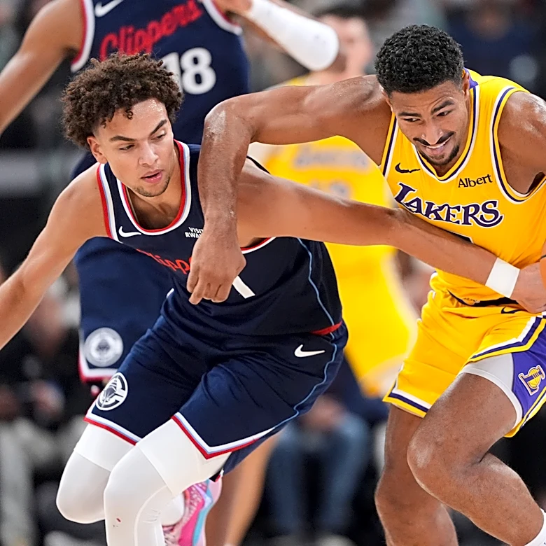 Lakers rout Clippers 103-87 without Luka Doncic
