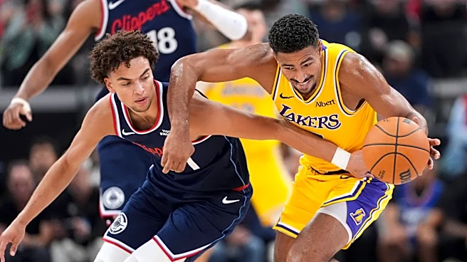 Lakers rout Clippers 103-87 without Luka Doncic