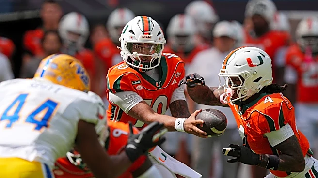 No. 1 Miami's trip to North Carolina headlines ACC slate and Virginia visits No. 14 Wake Forest