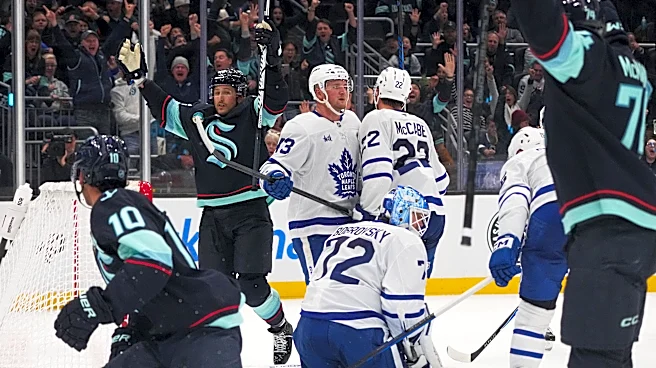 Kraken outlast Maple Leafs 5-4 to spoil No. 1 overall pick Gavin McKenna’s big game