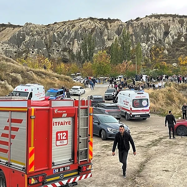A rock formation collapse in Turkey's touristic Cappadocia region kills at least 3