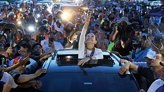 Venezuela's Maria Corina Machado hopeful for 2027 presidential election