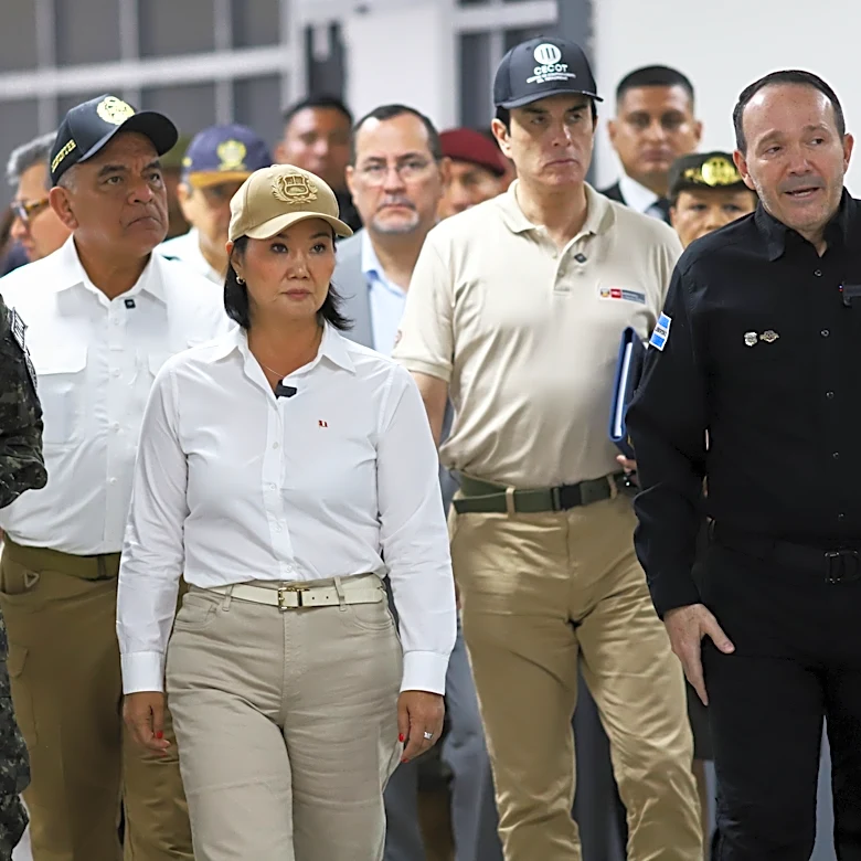 Peru's Fujimori becomes latest Latin American leader to visit notorious Salvadoran prison CECOT