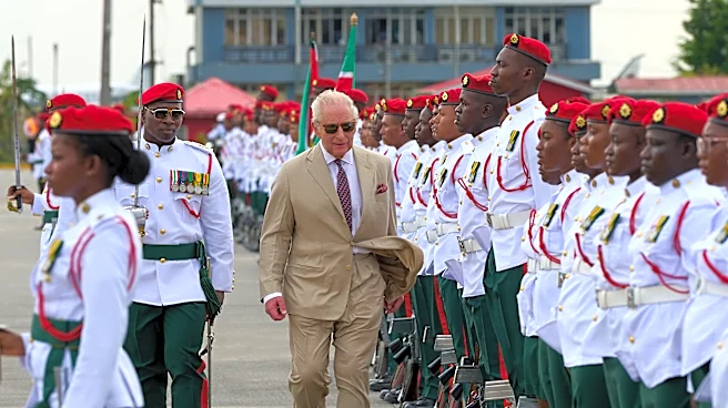 King Charles III arrives in Guyana as part of official 9-day Caribbean trip