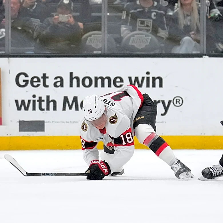 Ottawa's Hayden Hodgson ejected after boarding hit on Kings' Brandt Clarke