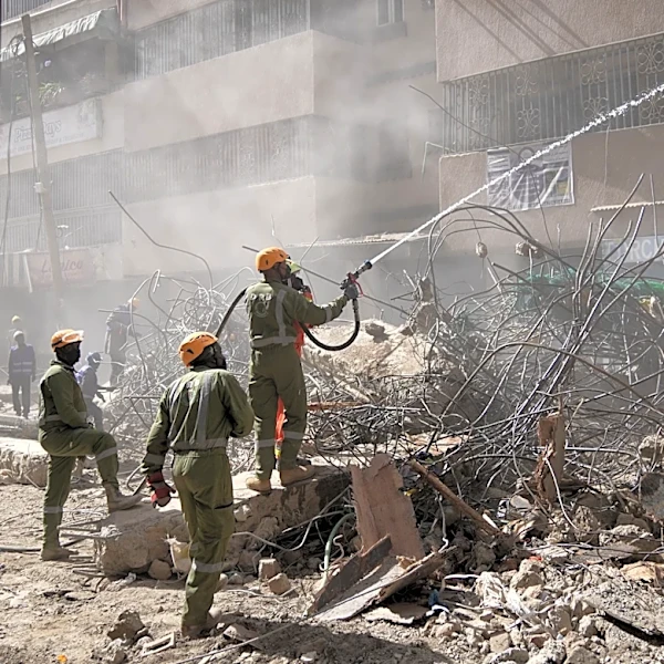 First body retrieved from Kenyan collapsed building after weeklong search