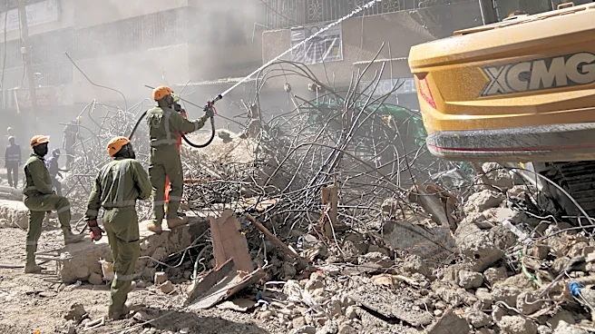 First body retrieved from Kenyan collapsed building after weeklong search