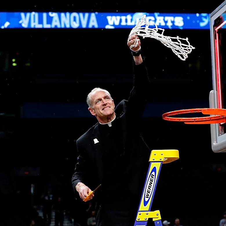 It's much more than just a hoop and a prayer for Notre Dame and Villanova team chaplains in Rome