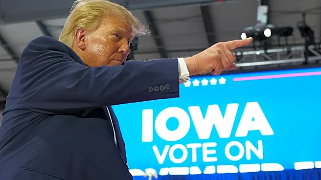 As early voting surges, Trump reshuffles his schedule to add back rallies in Iowa and Kansas