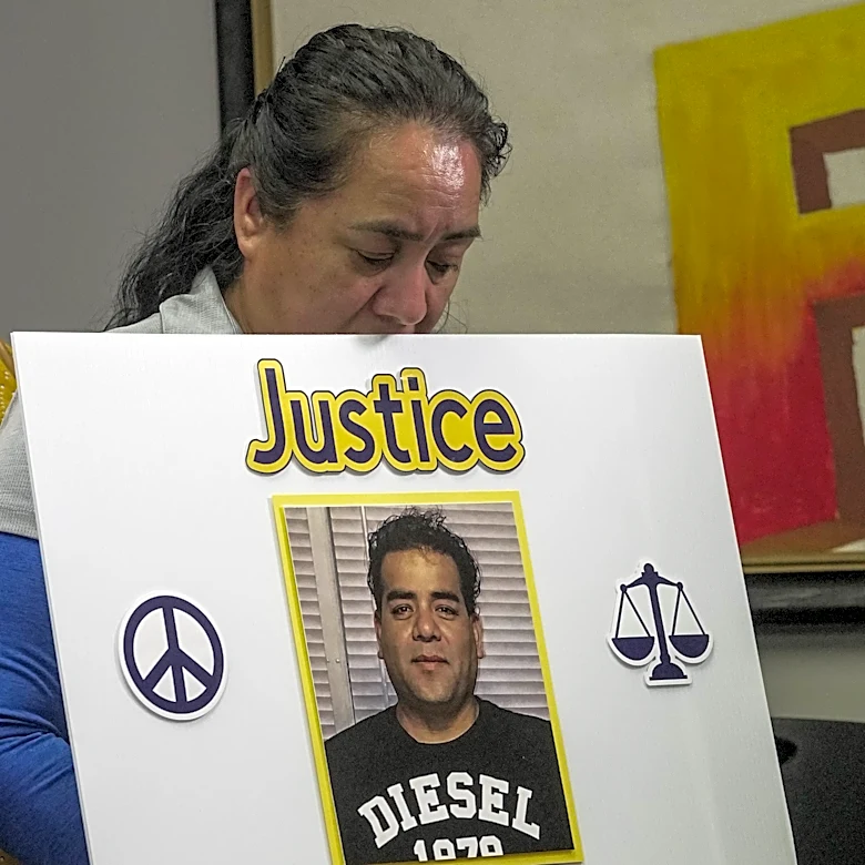 An ICE officer is charged with assault for striking a man with a car in Houston